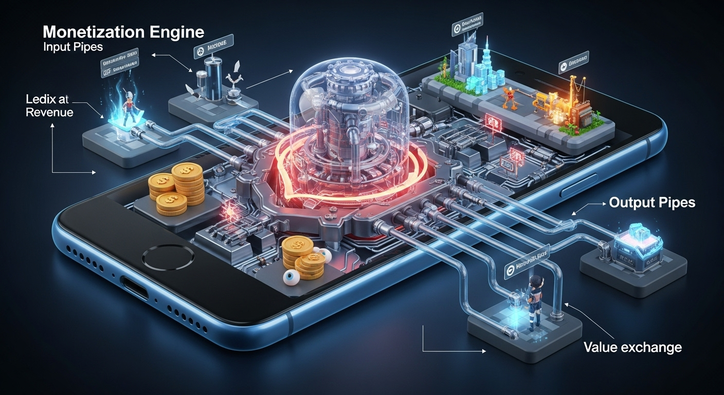 Mobile game monetization models